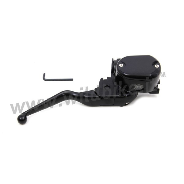 COMANDO LEVA POMPA FRENO SENZA ABS NERO OPACO PER HARLEY DAVIDSON XL SPORTSTER '14-'17