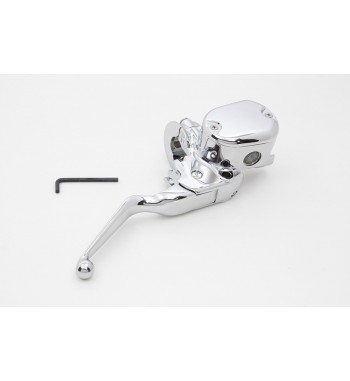 COMANDO CROMATO LEVA POMPA FRENO SENZA ABS PER HARLEY DAVIDSON XL SPORTSTER '14-'17
