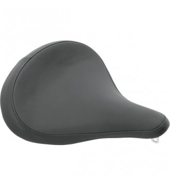 SELLE SOLO RESSORTS CLASSIC GRAND VINYLE NOIR CUSTOM MOTOS ET HARLEY DAVIDSON