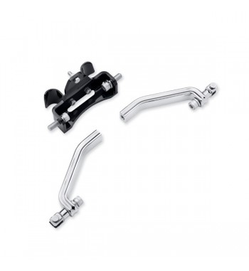 BARRE RÉGLABLE CHROME REPL. HD 50855-09 POUR REPOSE-PIEDS HARLEY DAVIDSON SOFTAIL '00 -'17