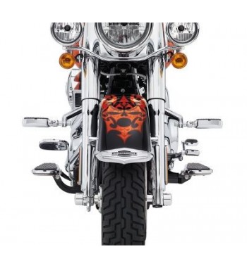 BARRA ESTESA REGOLABILE CROMATA REPL. HD 50855-09 PER PEDANE HARLEY DAVIDSON SOFTAIL 2000-2017