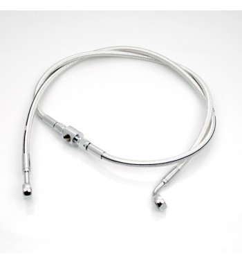 TUBE REAR BRAKE LINE KIT STEEL STERLING CHROMITE® OEM FOR HARLEY DAVIDSON FLHR ROAD KING '97-'06