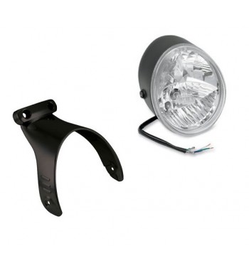 PHARE ENSEMBLE NOIR COMPLET DE SUPPORT POUR HARLEY DAVIDSON V-ROD