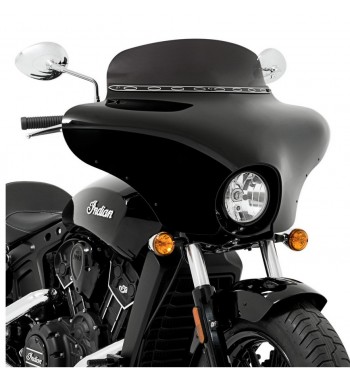 BATWING FAIRING WINDSHIELD BLACK INDIAN SCOUT/SCOUT SIXTY 2015-25