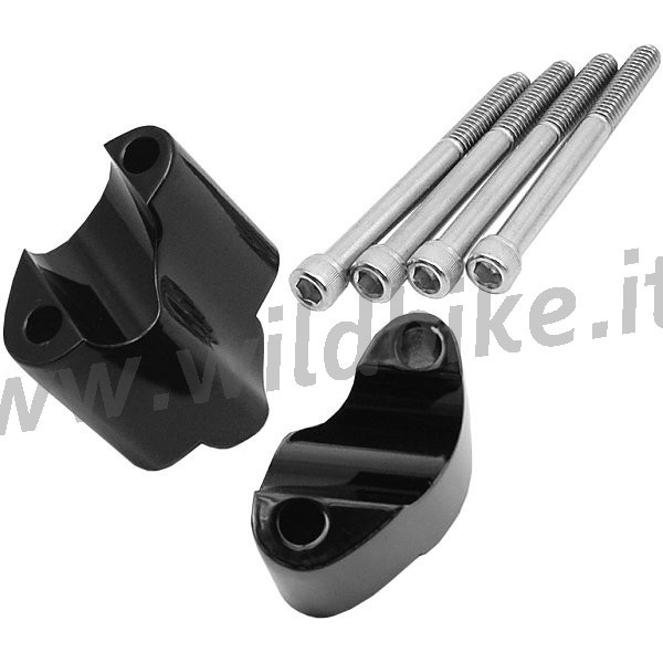 EXTENSION RISER DE 2 " NOIR POUR GUIDON HARLEY DAVIDSON XL 1200X FORTY-EIGHT '10-'17