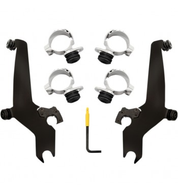 DEL RIO WINDSHIELDS SPORTSHIELD TRANSPARENT SOLAR FOR INDIAN SCOUT '15-'18