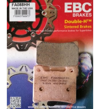 REAR BRAKE PAD EBC HH SINTERED® FOR YAMAHA XVS 1100 DRAGSTAR