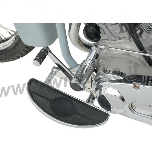 2 Repose-pieds Moto Chrome Pour Harley Davidson - Alliage Aluminium, Kit Avec Outil