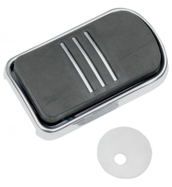 PÉDALE DE FREIN SWEEPER CHROME POUR HARLEY DAVIDSON FLH/FLS/FLT SOFTAIL TOURING' 87-'17