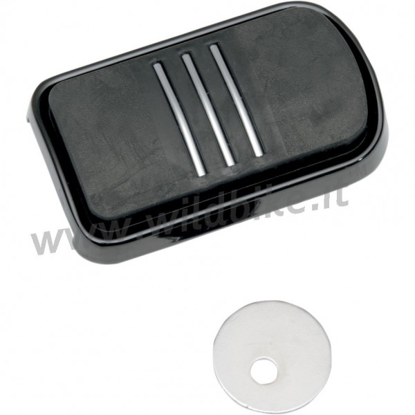 BREMSPEDAL SWEEPER SCHWARZ FÜR HARLEY DAVIDSON FLH/FLS/FLT SOFTAIL TOURING' 87-'17