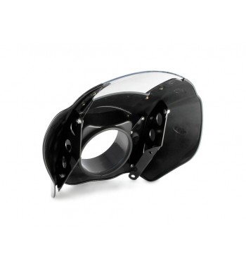 UNIVERSAL CLUB STYLE FAIRING BLACK FOR MOTO CUSTOM AND HARLEY DAVIDSON