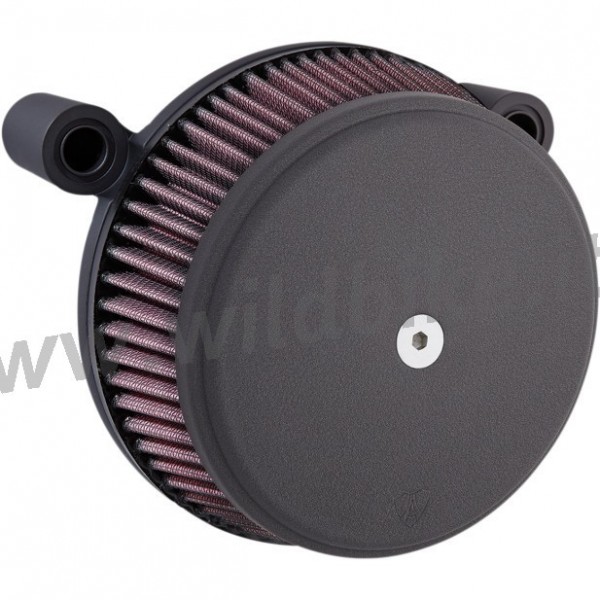 FILTRO ARIA BIG SUCKER TONDO STAGE I NERO GOFFRATO ARLEN NESS 18-306 HARLEY DAVIDSON TOURING M-EIGHT '18-20