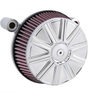 FILTRO ARIA BIG SUCKER TONDO STAGE I 10 GAUGE CROMATO ARLEN NESS 18-316 HARLEY DAVIDSON TOURING 2018