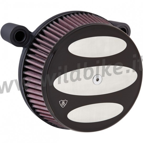 FILTRO ARIA BIG SUCKER TONDO STAGE I SCALLOPED NERO ARLEN NESS 18-340 HARLEY DAVIDSON TOURING 2018