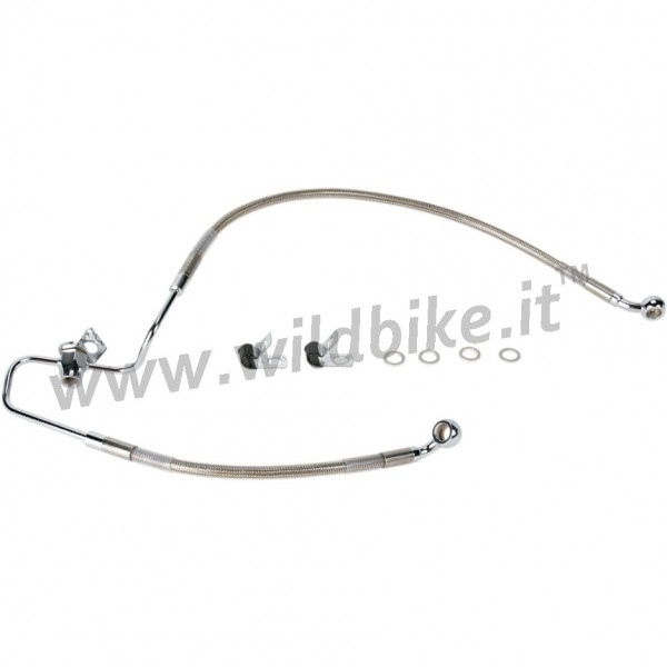 HINTEN BREMSEN LEITUNGEN STAHL HARLEY SPORTSTER FLUGZEUGE '-04' 13