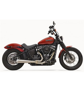 EXHAUST 2-INTO-1 SYSTEMS BASSANI ROAD RAGE III INOX HARLEY DAVIDSON SOFTAIL M-EIGHT 18-24