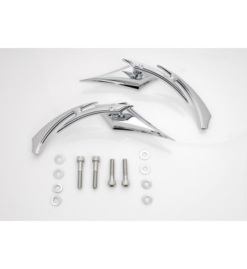 MIROIRS LANCE POUR CUSTOM MOTO ET HARLEY DAVIDSON