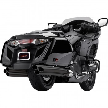 AUSPUFFANLAGEN COBRA SLIP-ON 6-IN-6 SCHWARZEN FUER HONDA GL1800 GOLDWING/F6B 12-17