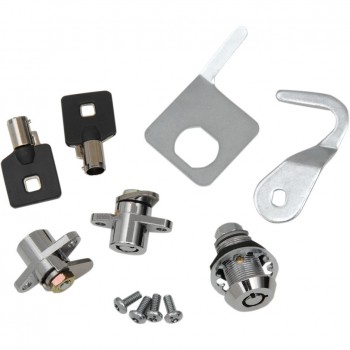 KIT DI SERRATURE CON CHIAVI PER BORSE RIGIDE E TOUR-PAK® HARLEY DAVIDSON TOURING '97 -'13