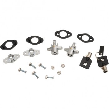 UNIVERSAL SATTELTASCHEN LOCK KIT MIT SCHLÜSSEL FÜR MOTORRAD