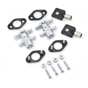 UNIVERSAL SADDLEBAGS LOCK KIT WITH KEYS FOR MOTORCYCLE