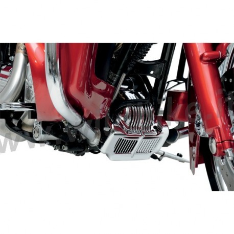 ÖLKÜHLERABDECKUNG VERCHROMT FÜR HARLEY DAVIDSON FLH TOURING '11-'13
