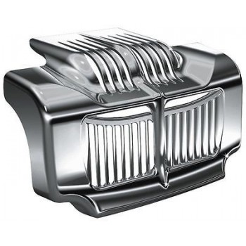 COUVRE REFROIDISSEUR D'HUILE CHROME POUR HARLEY DAVIDSON FLH TOURING '11-'13