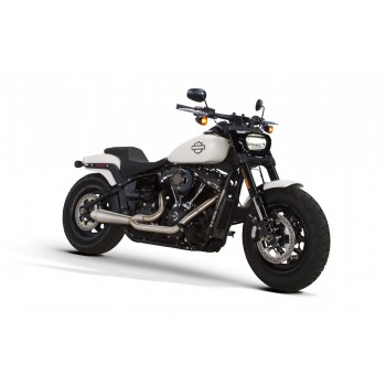 AUSPUFF 2-INTO-1 SYSTEMS TBR COMPETITION 2-1 GEN II POLIERT FÜR HARLEY DAVIDSON SOFTAIL M8 2017-2018