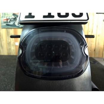 REAR MINI BLACKS TURN SIGNALS LED ALL IN ONE EU APPROVED FOR HARLEY DAVIDSON XL SPORTSTER '96-'13