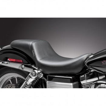 LEATHER SEAT LE PERA DAYTONA DADDY LONG LEGS FOR HARLEY DAVIDSON FXD DYNA '06-'17