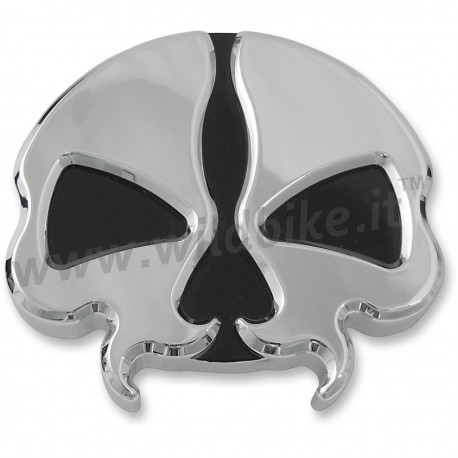 TAPPO DA SERBATOIO VENTILATO A TESCHIO DIVISO CROMATO HARLEY DAVIDSON XL SPORTSTER 1996-2022