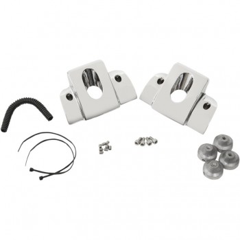 COUVRE LISSE CHROME TÊTE BOULON BOUGIE HARLEY DAVIDSON TWIN CAM 99-17