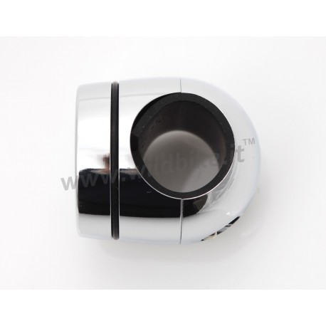 TERMOMETRO UNITECH IN ALLUMINIO CROMATO PER MANUBRI DA 1 1/4" 30/32 MM. MOTO CUSTOM E HARLEY