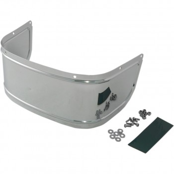 FENDERSCHÜRZE GLATT CHROME STEEL FÜR HARLEY DAVIDSON FLHR/FLHT TOURING '14-'17