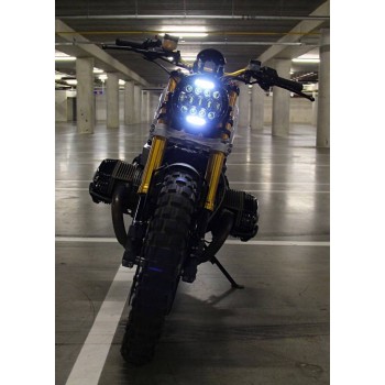 CORPO INTERNO PER FARO FANALE ANTERIORE 7" MULTI PROIETTORE A LED HARLEY DAVIDSON