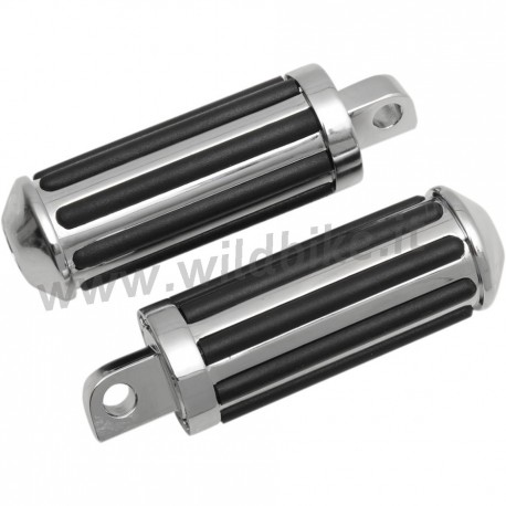 PEDANE CONDUCENTE DRAG RAIL CROMATE PER HARLEY DAVIDSON
