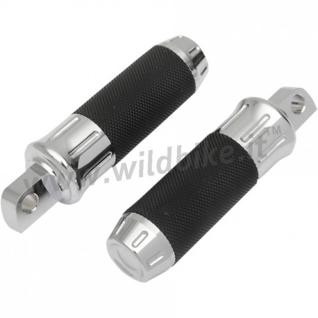 PEDANE DRAG COBRA CROMATE PER HARLEY DAVIDSON