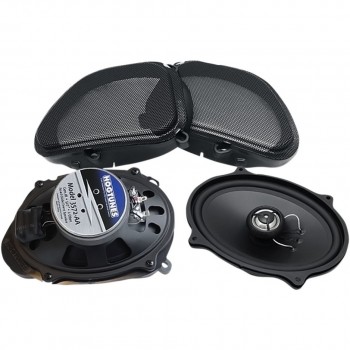 REPLACEMENT FRONT SPEAKERS 5" x 7" HOGTUNES GEN 3 FOR HARLEY DAVIDSON FLTR ROAD GLIDE '06-'13