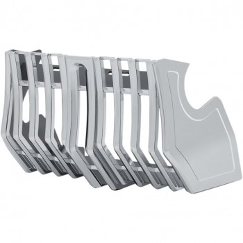 CHROME COOLANT PUMP COVER KURYAKYN HARLEY DAVIDSON TOURING M-EIGHT 17-21