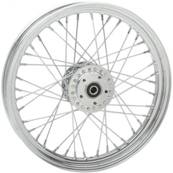WHEELS REPLACEMENT LACED FRONT 40 SPOKES 19" X 2.5" FOR HARLEY DAVIDSON XL SPORTSTER/DYNA LOW RIDER '00-'04