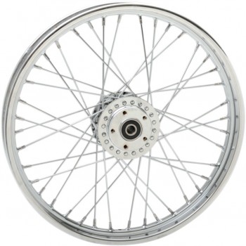 WHEELS REPLACEMENT LACED FRONT 40 SPOKES 21" X 2.15" CHROME FOR HARLEY DAVIDSON  XL SPORTSTER '99-'04