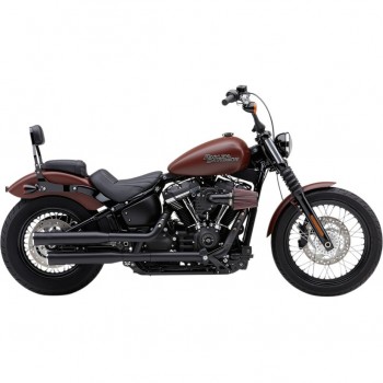 AUSPUNFFANLAGEN VANCE & HINES ELIMINATOR 300 SLIP-ON SEIDENMATT VERCHROMT FÜR HARLEY DAVIDSON SOFTAIL 2018-25