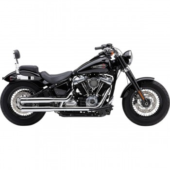 EXHAUSTS MUFFLERS COBRA SLIP-ON 3" NH NEIGHBOR HATER HARLEY DAVIDSON SOFTAIL 2018-2026
