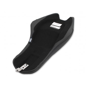 SELLA IN PELLE PREDATOR FIAMMA 3D NERA PER HARLEY DAVIDSON XL SPORTSTER '04-'18