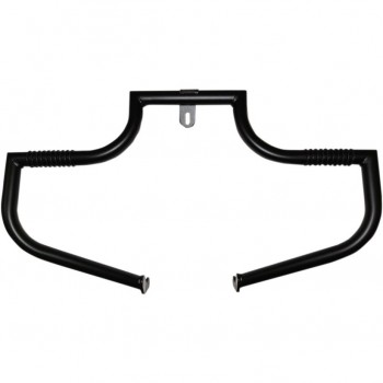 TUBO PARAMOTORE LINDBY LINBAR® NERO OPACO PER HARLEY DAVIDSON SOFTAIL M8 2018