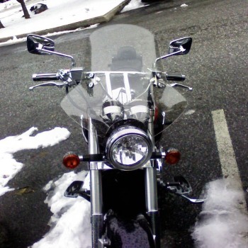 PARABREZZA SPORTSHIELD SPEED DEMON TRASPARENTE HARLEY DAVIDSON FLS SOFTAIL '90-'17