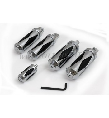 SET COORDINATO PEDANE DIAMOND PER HARLEY DAVIDSON