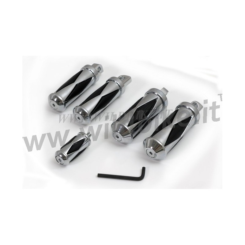 SET COORDINATO PEDANE DIAMOND PER HARLEY DAVIDSON