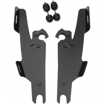 PARABREZZA MEMPHIS FATS DA 17" TRASPARENTE PER HARLEY DAVIDSON FLFB SOFTAIL FAT BOY M8 2018