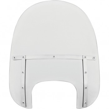 PARE-BRISE MEMPHIS FATS 17" TRASPARENT POUR HARLEY DAVIDSON FLFB SOFTAIL FAT BOY M8 2018